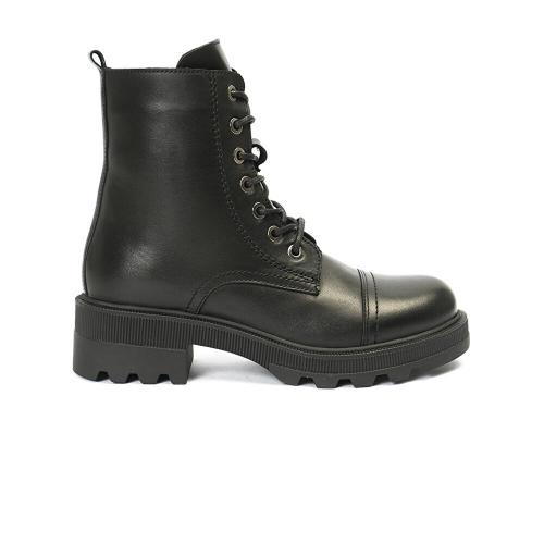 Greyder 57802 Siyah Hakiki Deri Urban Casual Kadın Bot