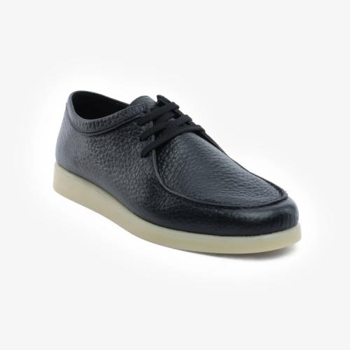Greyder 18461 Siyah Hakiki Deri Urban Casual Erkek Ayakkabı