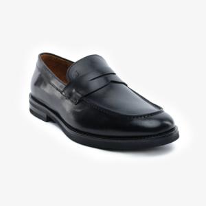 Greyder 64665 Siyah Hakiki Deri Laofer Casual Erkek Ayakkabı