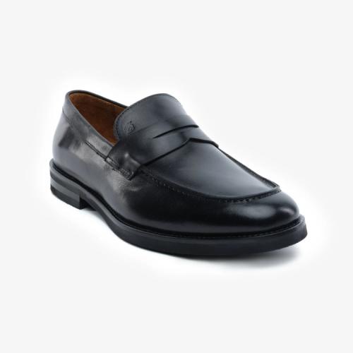 Greyder 64665 Siyah Hakiki Deri Laofer Casual Erkek Ayakkabı