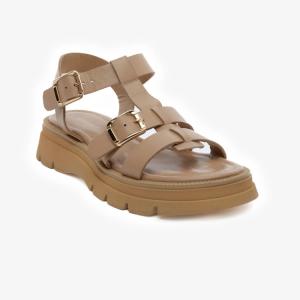 Greyder 59031 Vizon Hakiki Deri Casual Kadın Sandalet