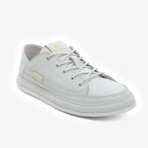 Greyder 33670 Kirli Beyaz Hakiki Deri Sneaker Casual Kadın Ayakkabı