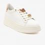 Greyder 59273 Beyaz Altın Hakiki Deri Sneaker Casual Kadın Ayakkabı