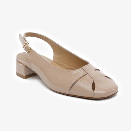 Greyder 59272 Pudra Rugan Hakiki Deri Trendy Casual Kadın Ayakkabı