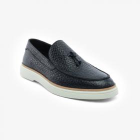 Greyder 18490 Siyah Hakiki Deri Loafer Casual Erkek Ayakkabı