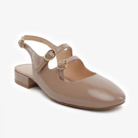 Greyder 59267 Vizon Rugan Hakiki Deri Trendy Casual Kadın Ayakkabı